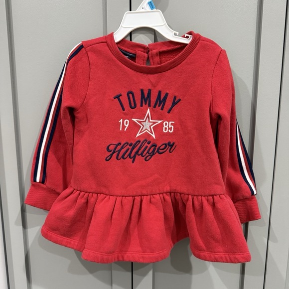 Tommy Hilfiger Other - Tommy Hilfiger Toddler Girl Size 4T Sweatshirt Embroidered Logo American Classic